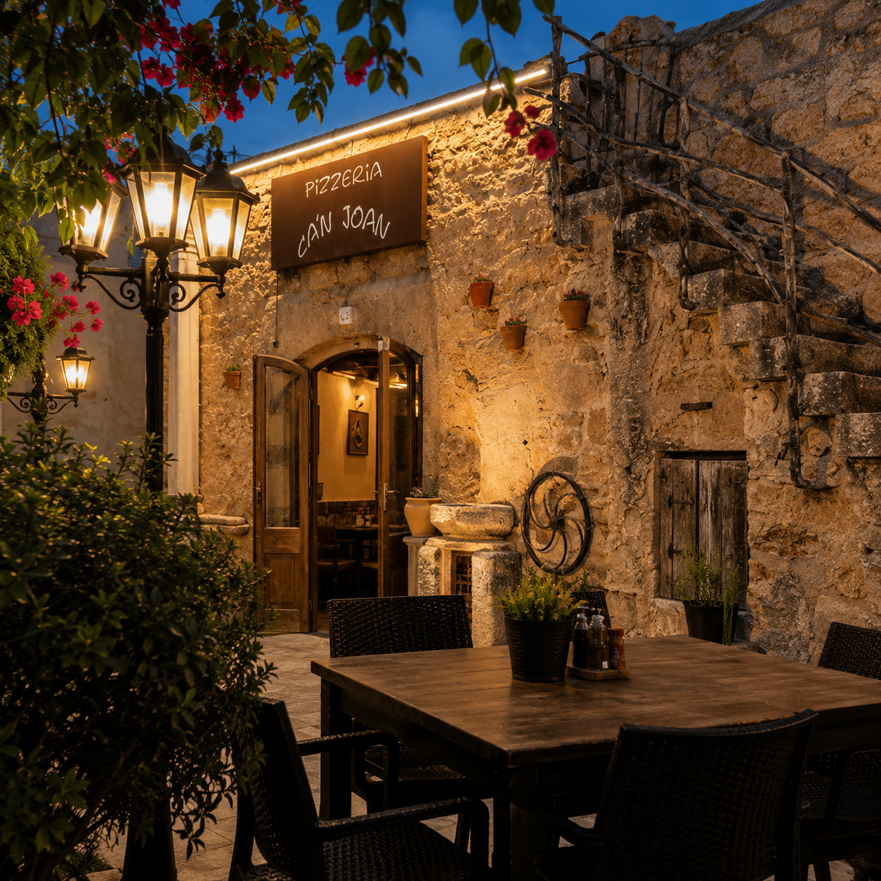 Exterior de la Pizzería Can Joan, Llucmajor